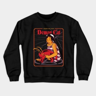 Demon Cat Crewneck Sweatshirt